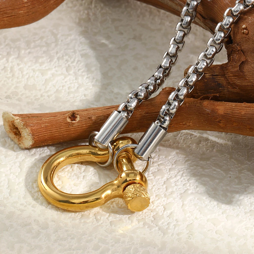 The Maverick Shackle Bracelet by Vexa - Bracelet - Vexa