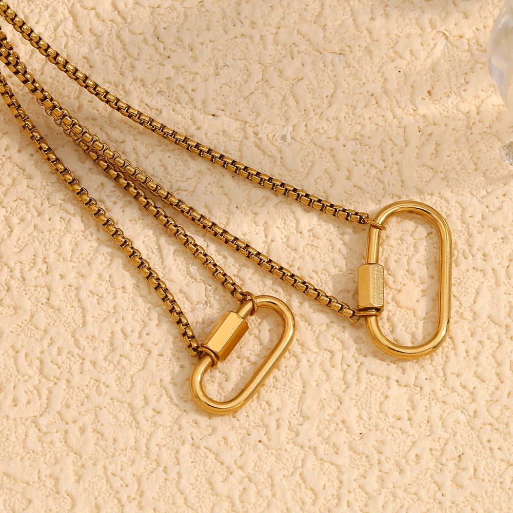 The Nexus Modern Geometric DIY Necklace by Vexa - necklace - Vexa