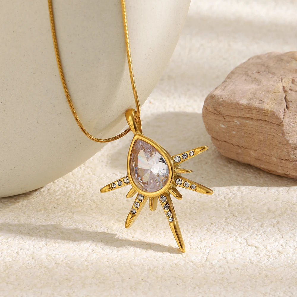 The Nova Teardrop Necklace by Vexa - necklace - Vexa