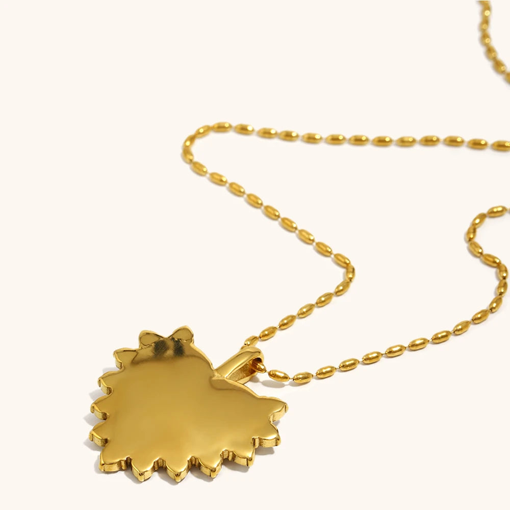 The Amara Radiant Heart Zircon Necklace by Vexa - necklace - Vexa