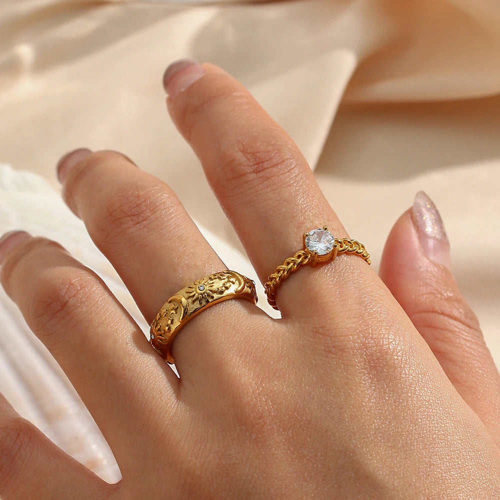 The Solstice Vintage Celestial Jewelry Set by Vexa - Jewelry Set - Vexa