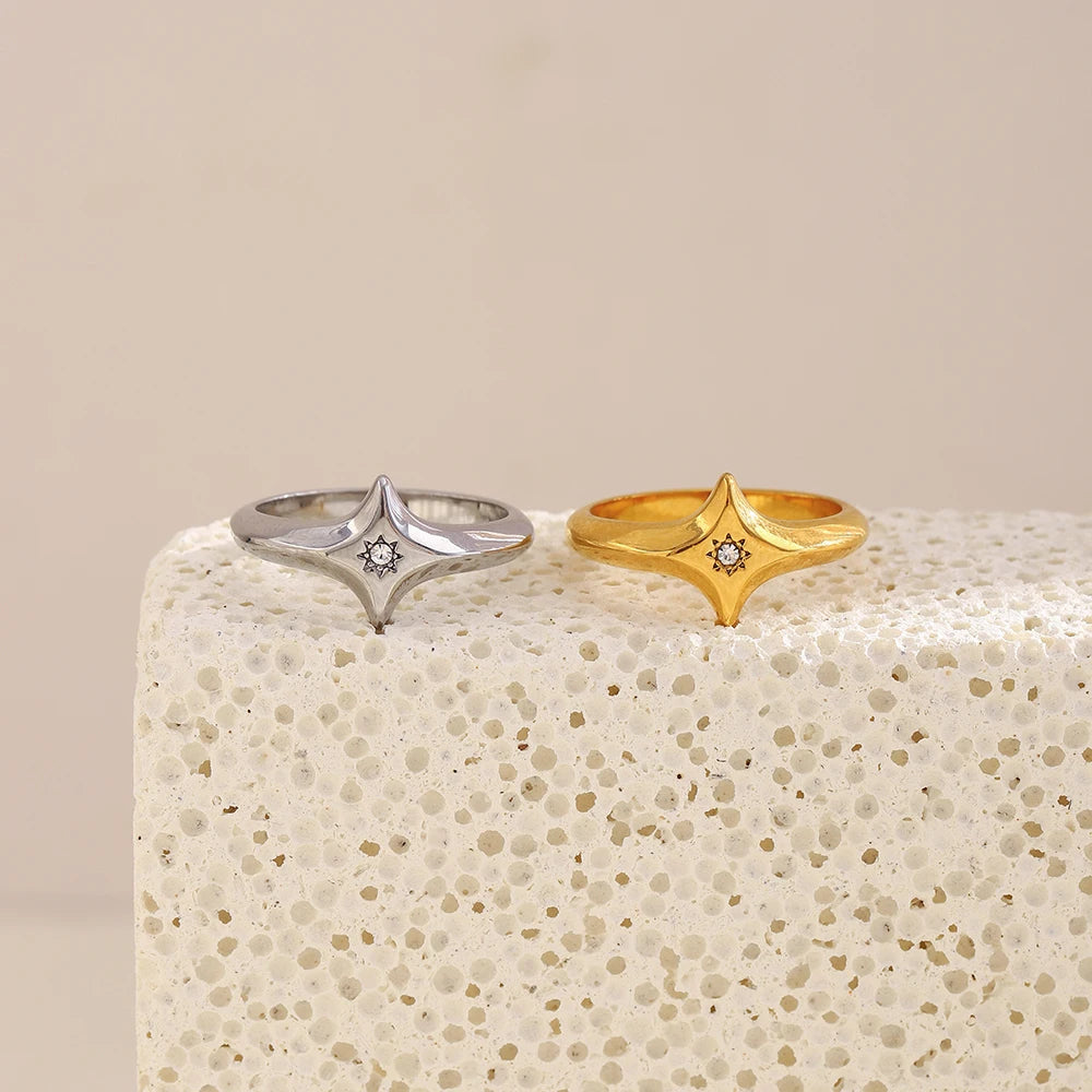 The Nova Star Zircon Ring by Vexa - RING - Vexa