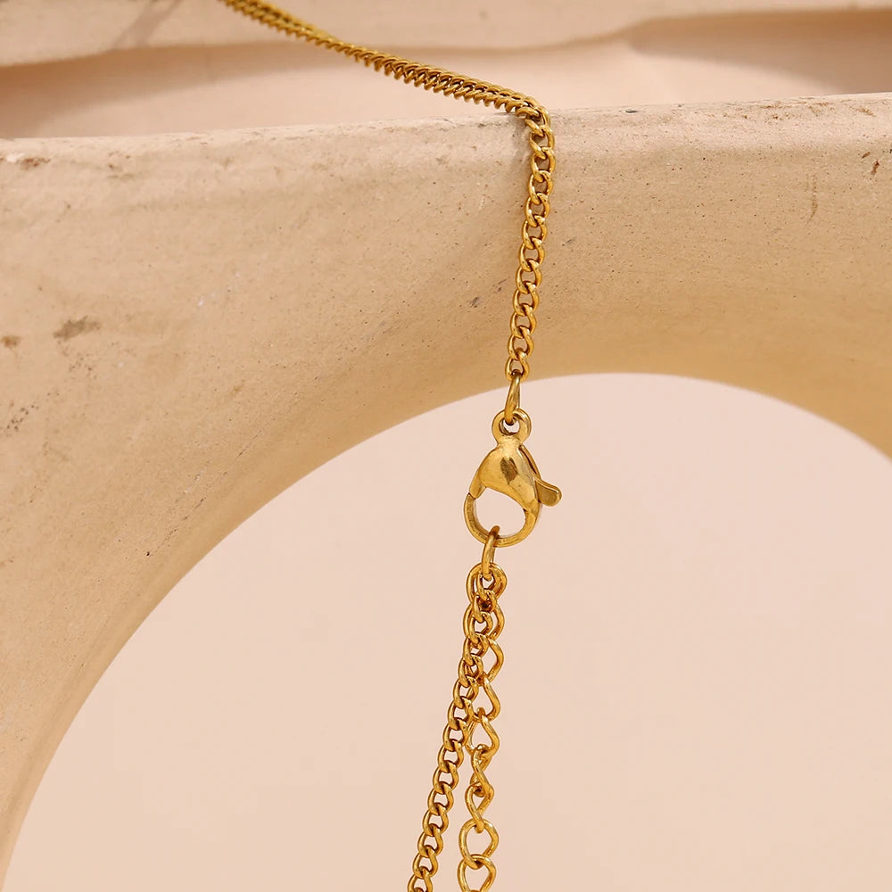 The Celestial Sun and Star Pendant Necklace by Vexa - necklace - Vexa