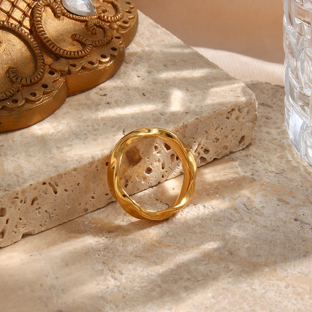 The Tidal Waterwave Twist Ring by Vexa - RING - Vexa