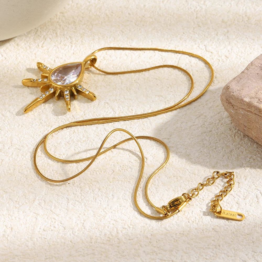 The Nova Teardrop Necklace by Vexa - necklace - Vexa