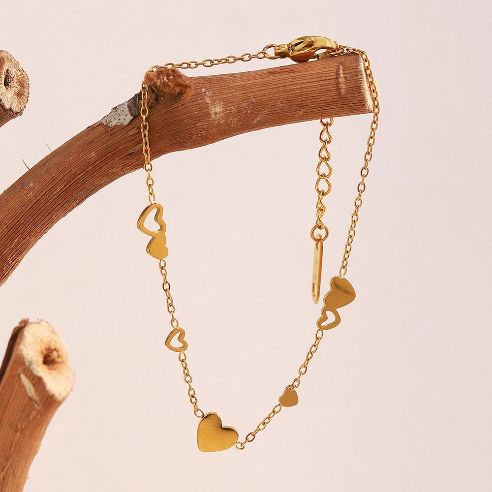 The Pure Motif Heart Bracelet by Vexa - Bracelet - Vexa