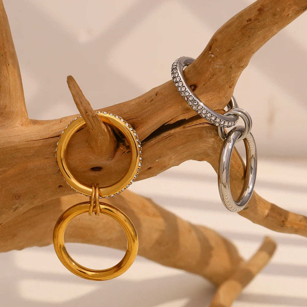 The Celeste Double Layer Ring by Vexa - RING - Vexa