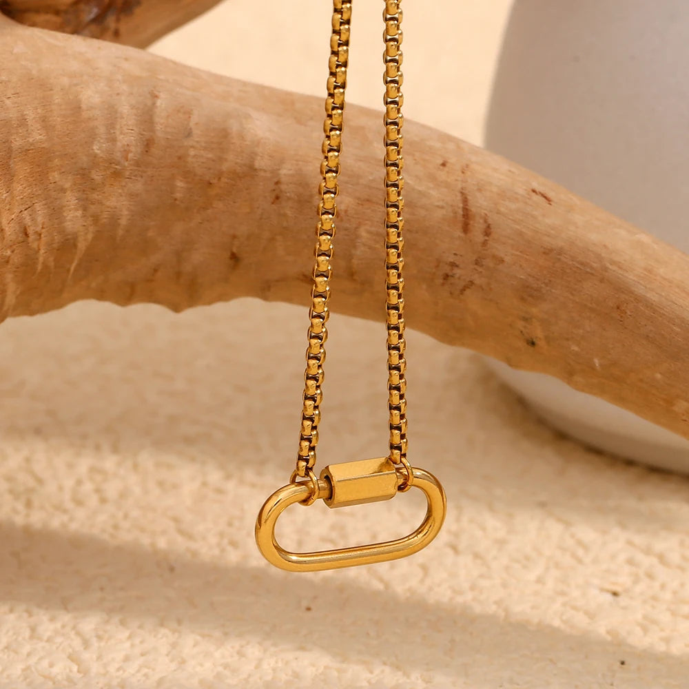 The Nexus Modern Geometric DIY Necklace by Vexa - necklace - Vexa
