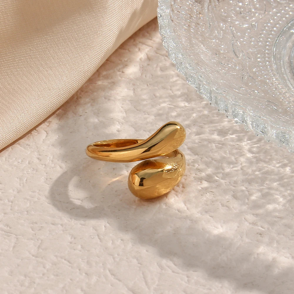 The Serpentine Adjustable Wrap Ring by Vexa - RING - Vexa
