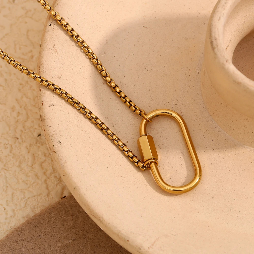 The Nexus Modern Geometric DIY Necklace by Vexa - necklace - Vexa