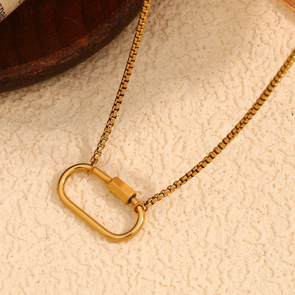 The Nexus Modern Geometric DIY Necklace by Vexa - necklace - Vexa
