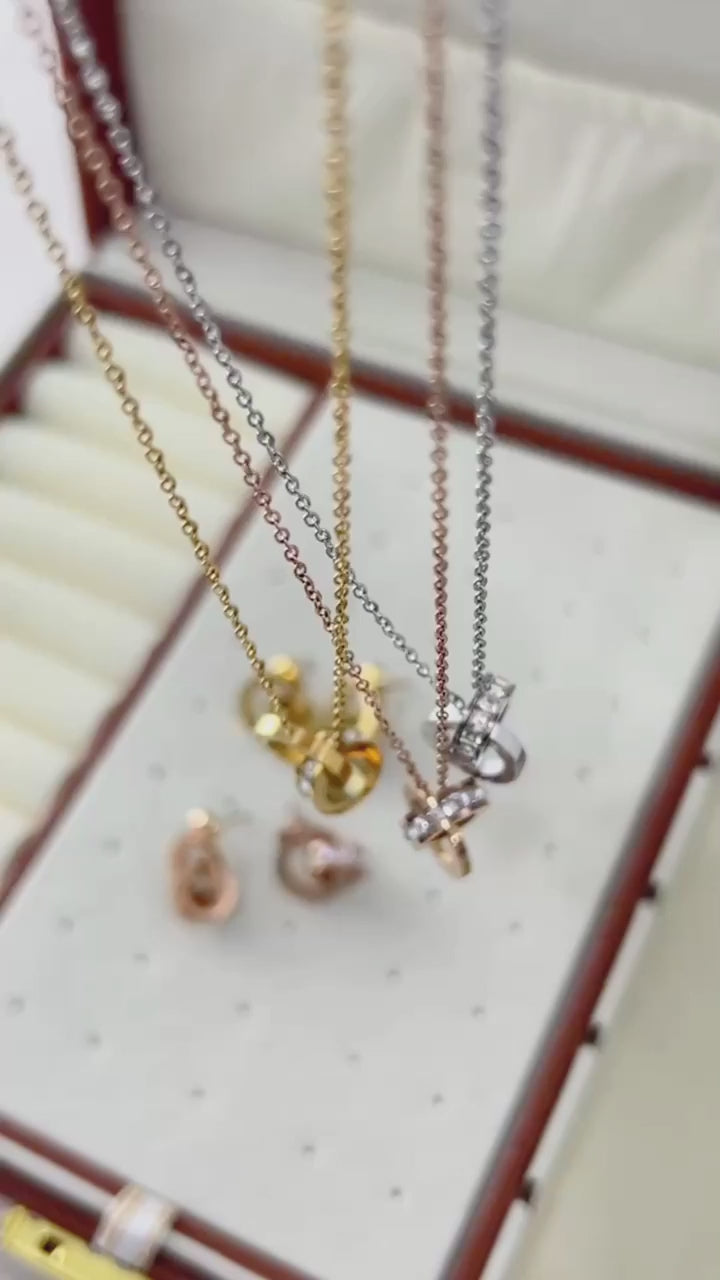 The Vintage Roman Numeral Ferrule Necklace by Vexa