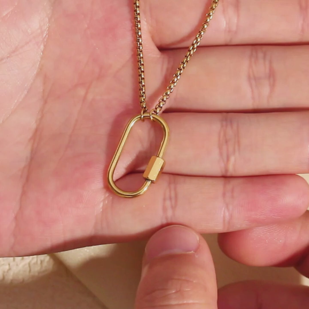 The Nexus Modern Geometric DIY Necklace by Vexa